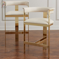 Chaise de salle à manger moderne en acier inoxydable pour la maison, le bureau et la chambre à coucher, avec fonctions réglables, meubles de salon