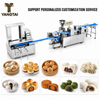Vollautomatische Industrielle Produktionslinie für Mondkuchen, Fleischpasteten und Dampfgarer, Arbeitssparende Kontinuierliche Bäckereiausrüstung