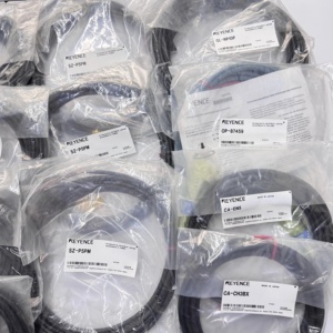 KEYENCE OP-88086 M12 to <b>RJ45</b> Ethernet Extension <b>Cable</b> 2m for FD-G Series Clamp-on Gas Flow Meter OP 88086 - Product Image 5