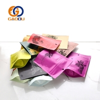 Sachet d'emballage en aluminium personnalisé avec logo, fermeture ZipLock, pour compléments alimentaires, thé en vrac, poudre de plantes, café, Doypack, pochette autoportante
