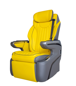 Asiento Trasero de Coche de Lujo Personalizado, Reclinable, de Cuero, Impermeable, con Cinturón de Seguridad de 3 Puntos, para Furgoneta, MPV, Toyota Hiace - Product Image 6