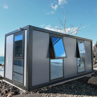 Maisons conteneurs à bas prix du fabricant, maisons modulaires pliables, plans et conceptions d'installation, maison préfabriquée