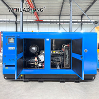 Automatisches 300kW Leises Dieselaggregat mit Autostart und Fernstart, Weichai-Motor, Dreiphasig Vierleiterig ATS Notstromversorgung