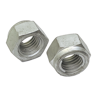 Grade 4 8 10 Dacromet Coated All Metal Lock Nuts M3-M16 Metric ISO 7719 GB6184 High Temperature Machinery