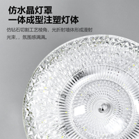 Ampoule LED en cristal YIHAN A19 Culot E27 SMD 5050 5000K Blanc Froid Aluminium AC 220V Dimmable IRC 90 Energy Star Garantie 5 Ans Usage Résidentiel