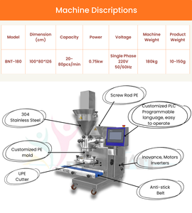 Petit appareil BNT-180, nouveau, numérique, à écran tactile, automatique, en acier inoxydable, multifonctionnel, grande capacité, pour <span class=keywords><strong>viande</strong></span>, fromage, riz, croquettes - Product Image 6