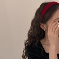 Serre-tête en velours noir version coréenne, à bords larges, avec pince à cheveux intégrée, style rétro français haut de gamme, blanc, pour petit visage, cadeau de fête