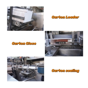 Hoàn toàn tự động bánh thực phẩm cartoning Máy bánh sandwich bánh mì hộp carton máy đóng gói bánh cốc bánh trung thu hộp máy đóng gói - Product Image 4