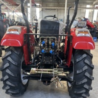 Tracteur agricole 4x4 de 100 CV à 120 CV, vente en gros d'usine, faible coût d'exploitation, machines agricoles diesel durables