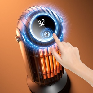 Calentador de Escritorio Vertical de Cerámica PTC para Oficina en Casa, Ahorro de Energía, Bajo Consumo, con Enchufe Europeo y Control Remoto - Product Image 3