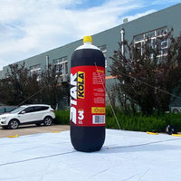 Bouteille gonflable publicitaire géante Aero Promotion de marque Bouteille gonflable Événements Boisson personnalisée gonflable