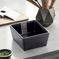 Bol économique pratique en mélamine, pour aliments, contenants à soupe carré