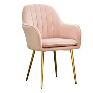 Custom Design Upholstered Restaurant <b>Chairs</b> Tufted Fabric <b>Velvet</b> <b>Dining</b> Room Armchair - Product Image 1