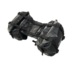 Pvc étanche sacoches de vélo extérieur réfléchissant vélo moto réservoir polochon selle queue sac - Product Image 1