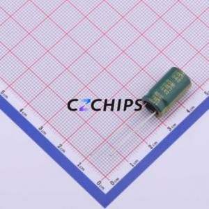 RC250M220LO10 * 16TH-2A1ET ตัวเก็บประจุอลูมิเนียมอิเล็กโทรไลติกผ่านรูผ่านรู D10xL16mm 500mA 22uF 20% 250V - Product Image 2