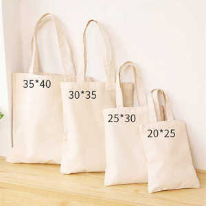 Bolsa <span class=keywords><strong>de</strong></span> Compras Reutilizable Personalizada con Logotipo, Bolsa <span class=keywords><strong>de</strong></span> Lona <span class=keywords><strong>de</strong></span> <span class=keywords><strong>Algodón</strong></span> Ecológica <span class=keywords><strong>de</strong></span> 8, 10 y 12 oz, Bolsa <span class=keywords><strong>de</strong></span> Mano Reutilizable - Product Image 1
