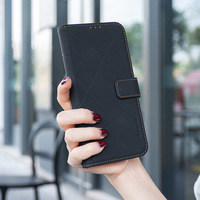 Étui en cuir pour iPhone 16E, étui à rabat pour téléphone, étui portefeuille pour Samsung S25, style japonais et coréen, étui de protection pour Xiaomi 14