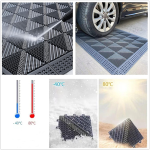 Tapis d'extérieur en PVC anti-poussière durables personnalisés en usine, lavables et antidérapants - Product Image 2