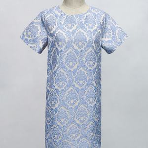 Vestidos Casuales de Mujer al por Mayor, Personalizados, OEM, ODM, de Alta Calidad, Color Sólido, con Relieve, Diseño Simple, Tela Jacquard - Product Image 4