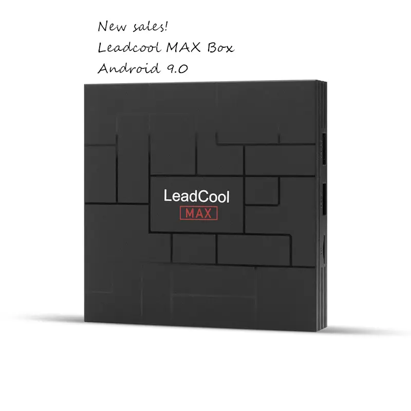 Top Selling Android 9.0 Leadcool MAX Smart TV Box IPTV Set Top Box 4K VP9 Video Decoder