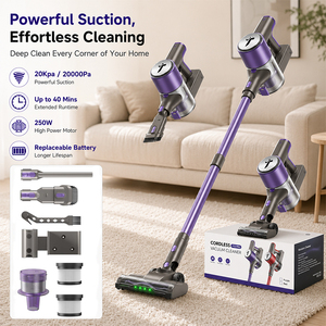 <span class=keywords><strong>Aspirateur</strong></span> à main intelligent puissant Teendow V10 PRO 20000Pa, <span class=keywords><strong>aspirateur</strong></span> à bâton pour tapis, canapé, nettoyage domestique, <span class=keywords><strong>aspirateur</strong></span> sans fil - Product Image 1