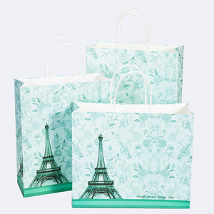 New Popularity Hot Sale Products Festival Gift Custom <b>Craft</b> <b>Bag</b> Kraft Paper - Product Image 5