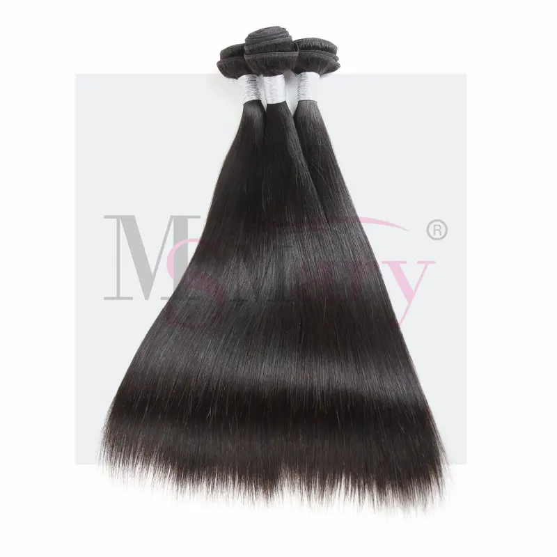 Groothandel Goedkoper 10A Menselijk Haar Bundels Ruwe Maagdelijke Indische Steil Haar Bundels Natuurlijke Zwarte 10-30 Inch Remy Haar extension