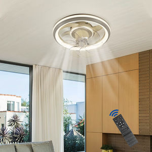 Gran oferta, decoración de sala de estar para dormitorio, 6 velocidades, 7 aspas, luz de ventilador, CC, todo el Motor de cobre, Control remoto, PC, luz LED para ventilador de techo - Product Image 1