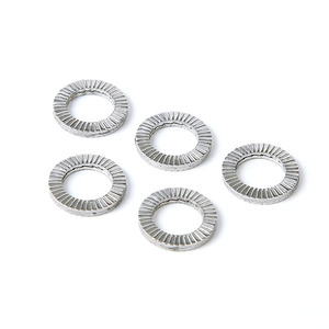 Arandelas de Seguridad Antivibración M12 M14 M16 M18 M20 de Acero Inoxidable, Arandelas de Bloqueo Tipo Cuña DIN25201, Arandelas Ampliadas para Equipos - Product Image 5