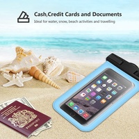 YUANFENG – pochette de téléphone étanche en pvc flottant transparent pour l'extérieur