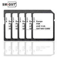 SMIOST CID 16GB Android mapa navegación Nav para Micro Memorial Sat tarjeta SD para Renault GPS Live 11,25 Megane