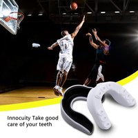 Protège-dents EVA personnalisé pour le football, la boxe, le basket-ball sportif, étui anti-ronflement, protège-dents pour le grincement des dents