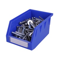 Contenedor de Almacenamiento Industrial Resistente, Plástico, Antiestático, ESD, Ahorra Espacio, Duradero, Multifuncional para Logística