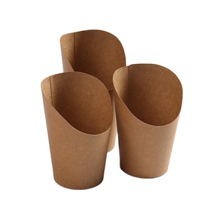 Hình Nón Khoai Tây Chiên Khoai Tây Chiên Giấy Bao Bì <span class=keywords><strong>Cup</strong></span> Pháp Khoai Tây Chiên <span class=keywords><strong>Cup</strong></span> Chủ Pháp Khoai Tây Chiên <span class=keywords><strong>Cup</strong></span> Dùng Một Lần Có Thể Tái Chế - Product Image 1
