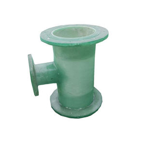 Té FRP résistant à la corrosion Té de tuyau GRP pour canalisation d'eau de refroidissement industrielle - Product Image 6