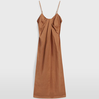 Nouvelle robe d'été blanche médiévale sans manches, robe de plage blanche, robe longue en coton et chanvre, robe longue en lin tendance