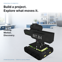 Kit de voiture robot à chenilles 4x4 programmable avec roues Mecanum, plateforme éducative STEAM ESP32 Raspberry Pi K230