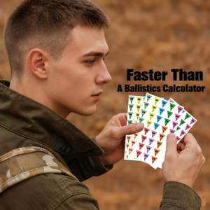 15 Pegatinas para Mira Telescópica - Pegatinas de Ajuste de Precisión para Deportes al Aire Libre - Product Image 4