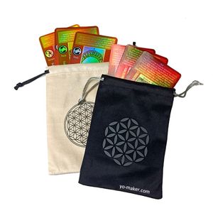 Juego de cartas de <span class=keywords><strong>Tarot</strong></span> frustradas holográficas brillantes con impresión personalizada a pedido con caja personalizada - Product Image 5