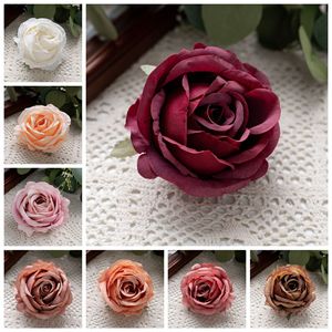 Cabezas de Rosa Artificial CallaFloral, Colores Mezclados, Hechas a Mano, Decoración para Bodas, Estilo Artesanal, Estilo Ins, Comercio Transfronterizo - Product Image 3