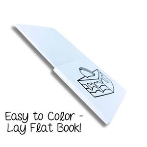 Libro da Colorare Personalizzato e Accogliente, Libri da Colorare Unici per Adulti, Mini Libro da Colorare in Bianco e Nero - Product Image 4