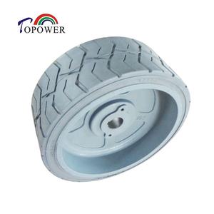 Pneus en caoutchouc massif 12x4.5 non-marquants pour chariots élévateurs à ciseaux Genie GS1930 GS1530 - Product Image 5