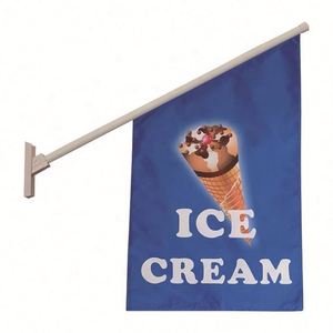 Nouvelle bannière murale américaine brodée personnalisée de haute qualité 2023, drapeau triangulaire suspendu, mât de drapeau en fibre de verre, publicité - Product Image 5