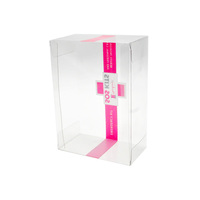 Boîte d'emballage en plastique PET PVC PP transparente recyclable imprimée sur mesure pour l'électronique grand public, design pliable avec logo couleur personnalisé