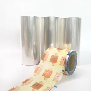 Película retráctil de PVC para embalaje o impresión de etiquetas, película retráctil para impresión de plástico PET