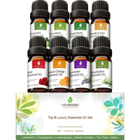 Huile essentielle de bergamote, d'eucalyptus et de lavande pure naturelle en gros, marque privée, aromathérapie, massage corporel, spa, ensemble d'huiles essentielles