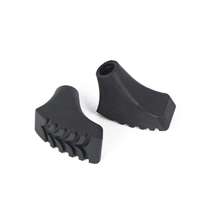 Puntas de Goma para Bastones de Trekking, Tapas Antideslizantes para Bastones de Senderismo, Repuestos para Bastones de Trekking y Caminatas al Aire Libre - Product Image 5
