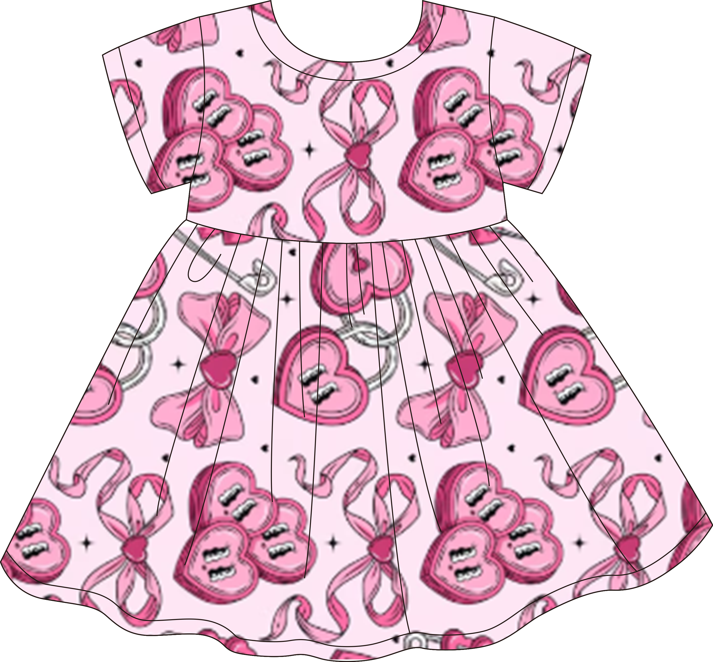 Pink bowknot