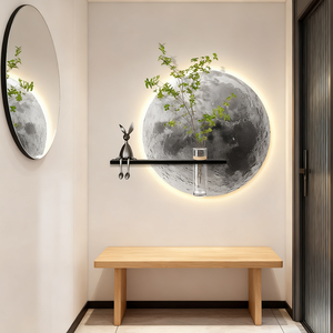 Peinture LED <span class=keywords><strong>de</strong></span> plantes hydroponiques, art mural moderne pour la maison et les restaurants, motif nature morte, sans cadre, grande taille 33"-40" - Product Image 2