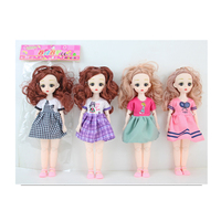 Poupée Lolita de Noël de 12 pouces directe d'usine avec de vrais yeux cadeau de vacances parfait pour les filles/vente en gros